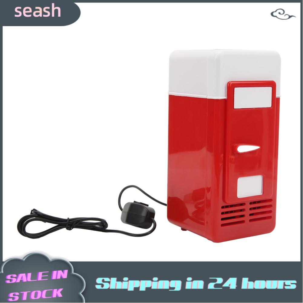 Seashorehouse USB Mini Fridge Refrigeration Heating Freezing Travel