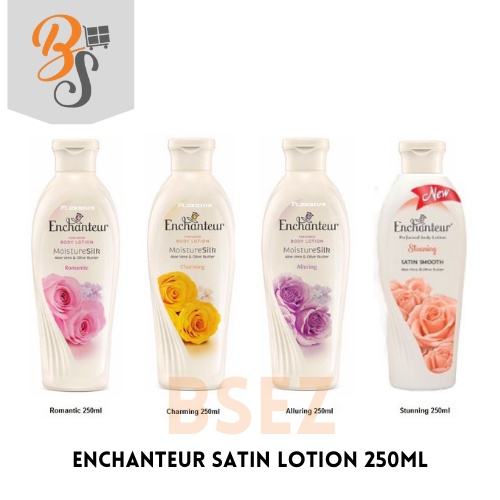 Enchanteur Satin Lotion 250ml Shopee Malaysia