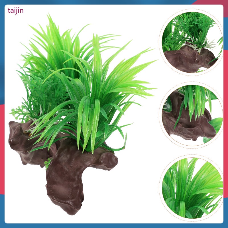 Artificial Aquatic Plant Coral Aquarium Landscaping Miniture Decoration