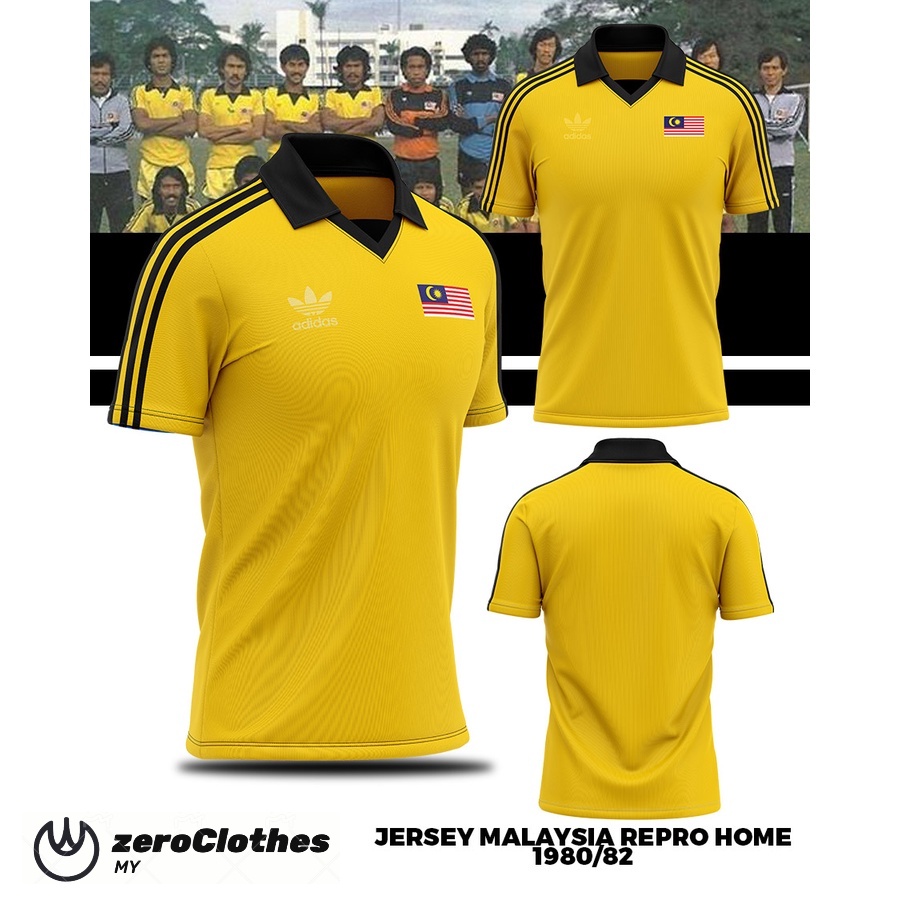 Baju Lelaki Hitam Yellow JERSEY MALAYSIA REPRO HOME Baju Lelaki Kuning ...