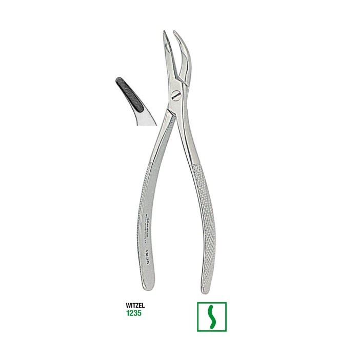 Kohler extracting forceps english witzel original made in germany
