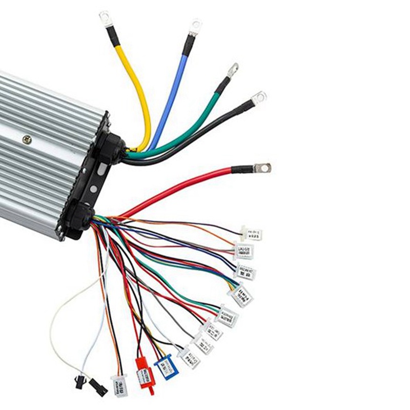 2Pcs 48V 60V 72V 3000W Hub Motor Controller 24Mos MAX80A for Electric