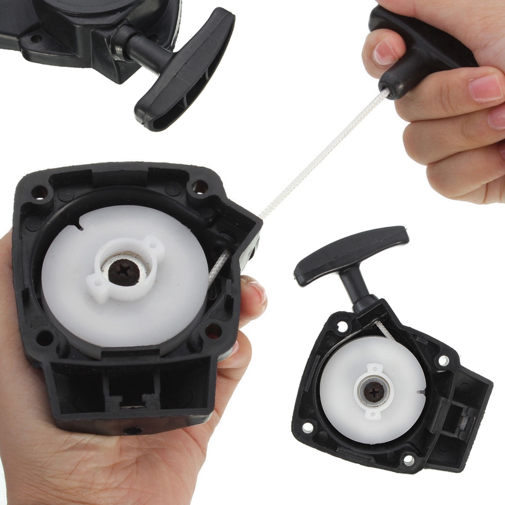 Recoil Pull Starter Assembly For Brush Cutter Strimmer Hedge Trimmer ...