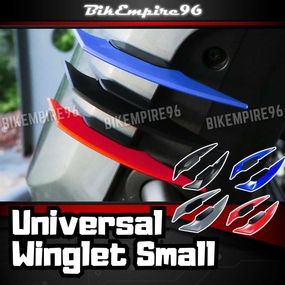 Universal Winglet Small Motorcycle Aerodynamic Spoiler Dynamic Wing ...