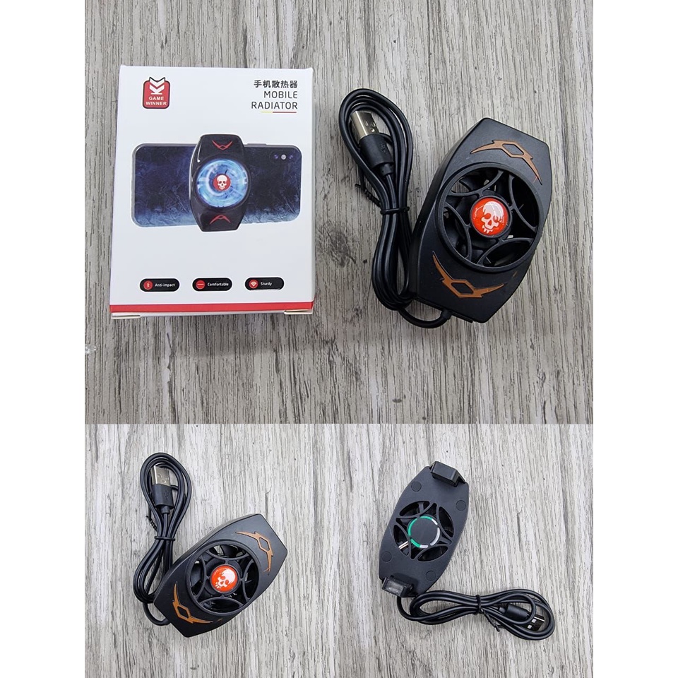 Smart Mobile Phone Games Cooling Fan Mobiles Radiator Cooler Shopee