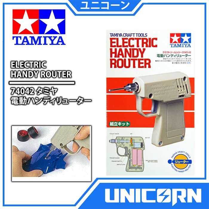 Tamiiya ELECTRIC HANDY ROUTER/GUNDAM Grinder ELECTRIC KIT MODEL ...