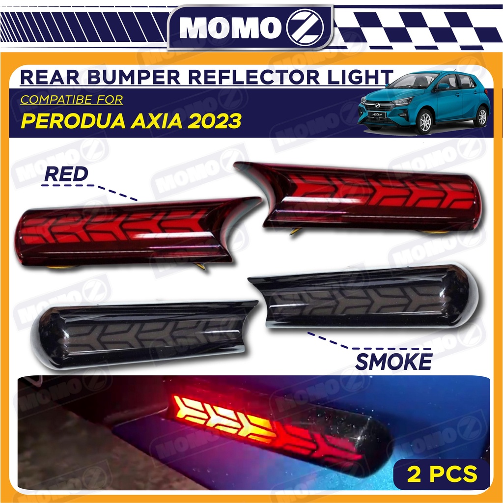 Car Rear Bumper Reflector Light Perodua Axia 2023 - 2024 New Signal ...