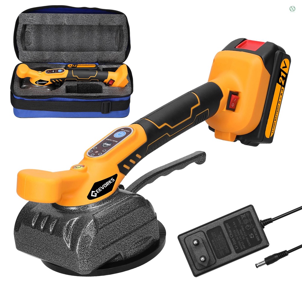 Geevorks 21V Automatic Tile Tiling Machine High Loading Capacity Wall