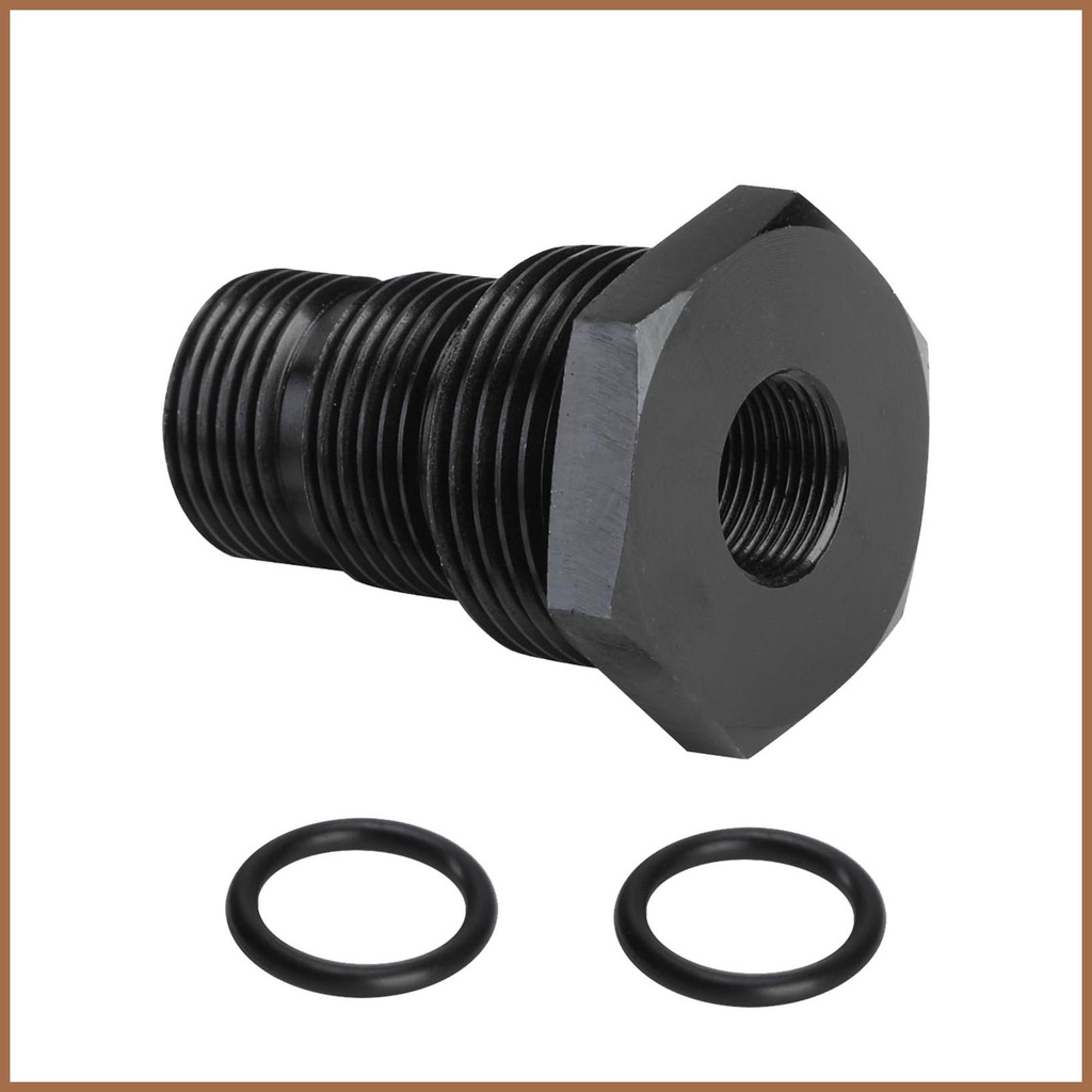 Oil Filter Suppressor Lightweight Aluminum Alloy Oil Filter Adapter Oil Seal Oil Filter Cooler 1 6823