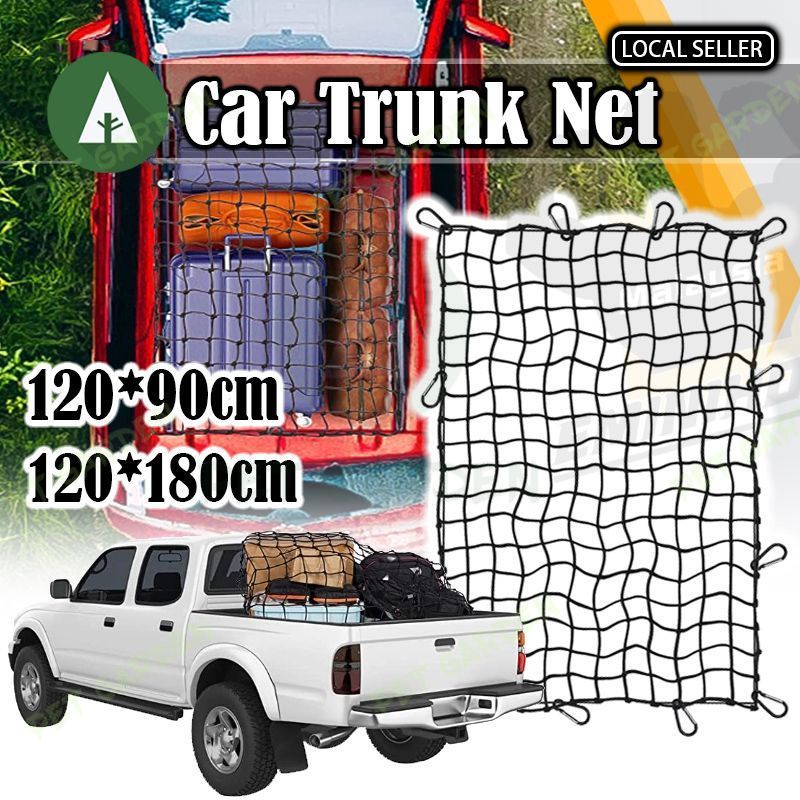 Cargo Net 4‘X6’ Bungee Cord Pickup Truck Accessories Cargo Net for Luggage Rack Pickup Truck Bed