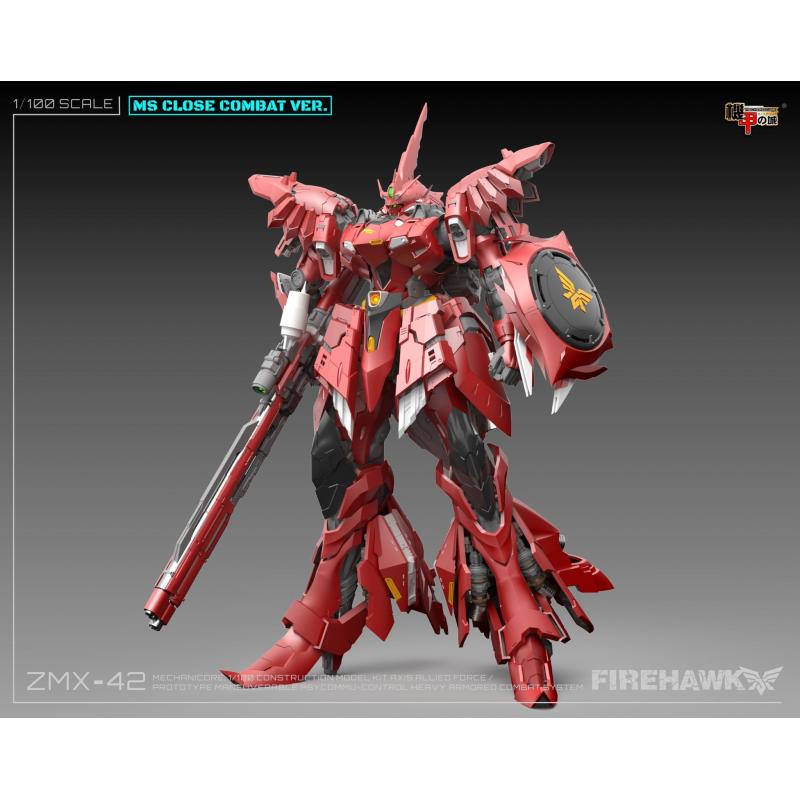 [GSPO] (ETA: Apr., 2024) Mechanicore 1/100 ZMX-42 Firehawk MS Close ...