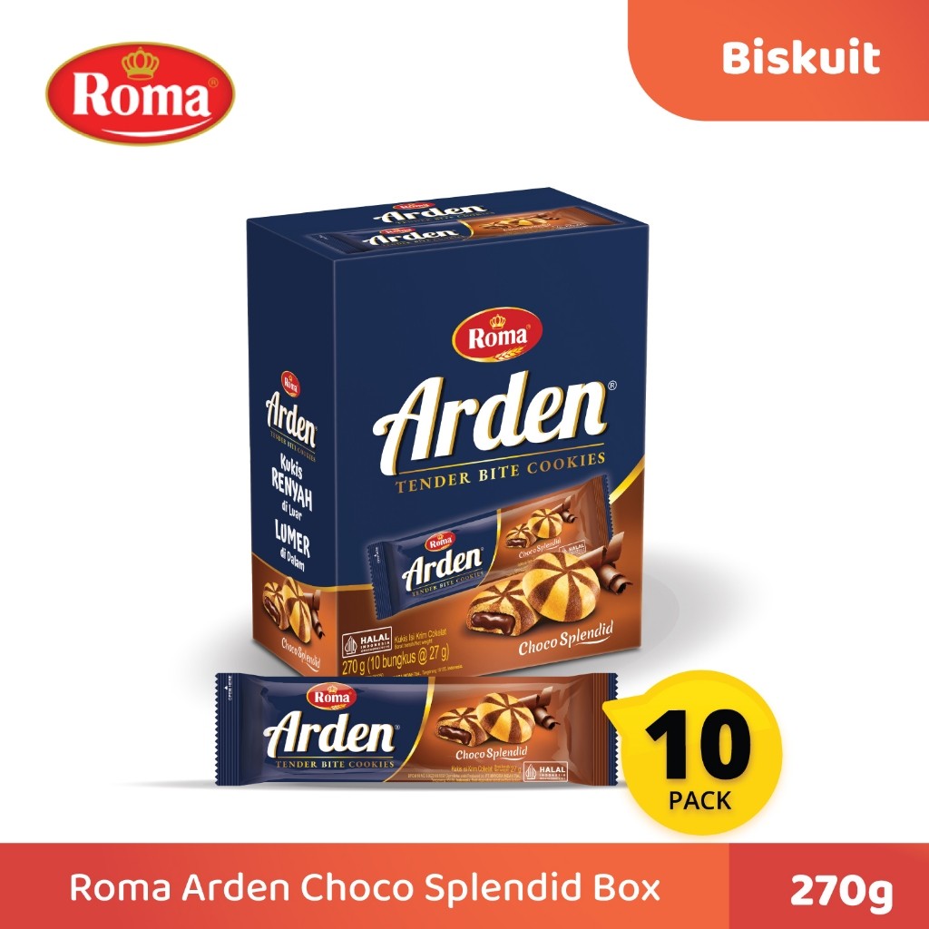 Roma Arden Choco Splendid Box 10 Sachets | Shopee Malaysia
