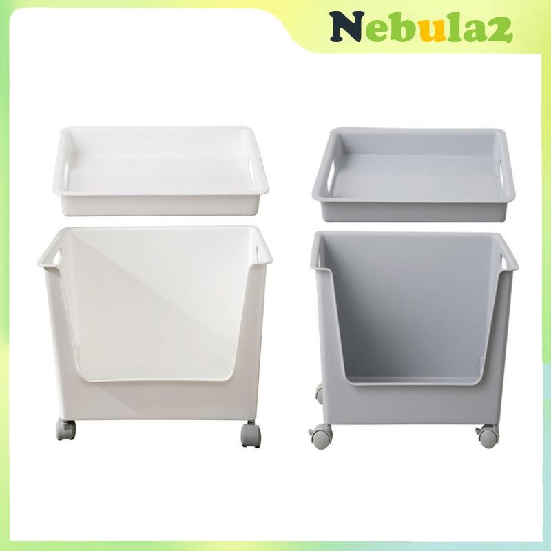 Ne Easy Move Rolling Storage Container Space Efficient Storage Cart ...