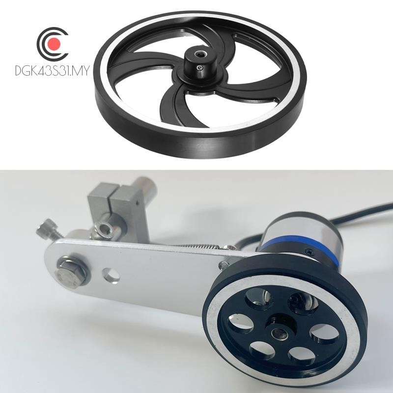 Encoder Wheel 300mm - Aluminum Alloy Bracket With Rubber Surface For Rotary Encoders & Industrial Applications