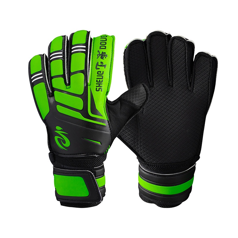 CHIBEL New Kids Soccer Goalie Gloves Latex Football Training Goalkeeper ...