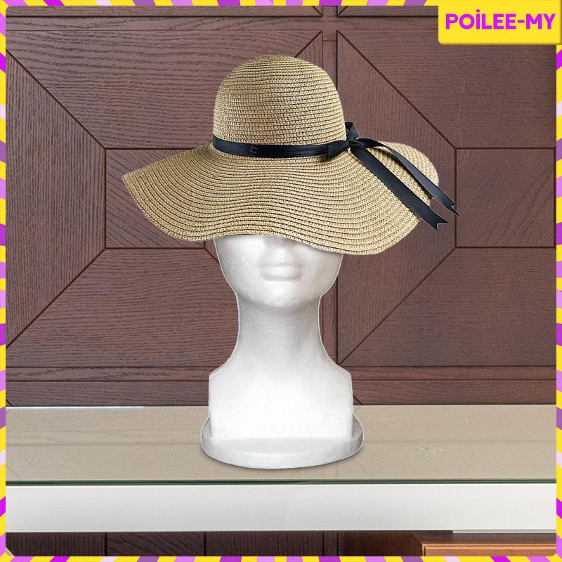 [PoileeMY] Female Foam Hat Head Hat Display Holder for Display Hair