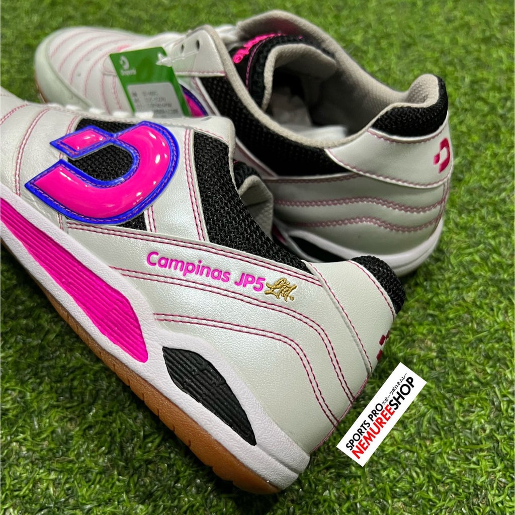 DESPORTE Futsal Shoes CAMPINAS JP5 LTD (WHITE/PINK) | Shopee