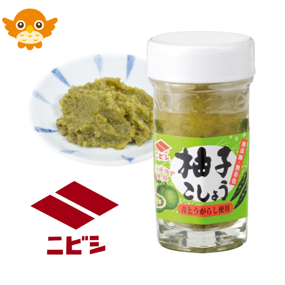 Nibishi Yuzu Green chili pepper Yuzu kosho 60g (Made in Japan