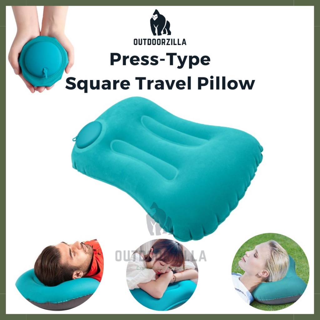 Square shop travel pillow