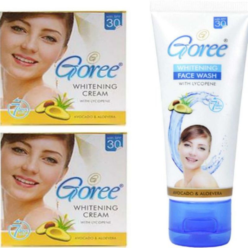 Set Gore Cream+Face Wash( STOCK READY IN MALAYSIA)100Ori Shopee Malaysia