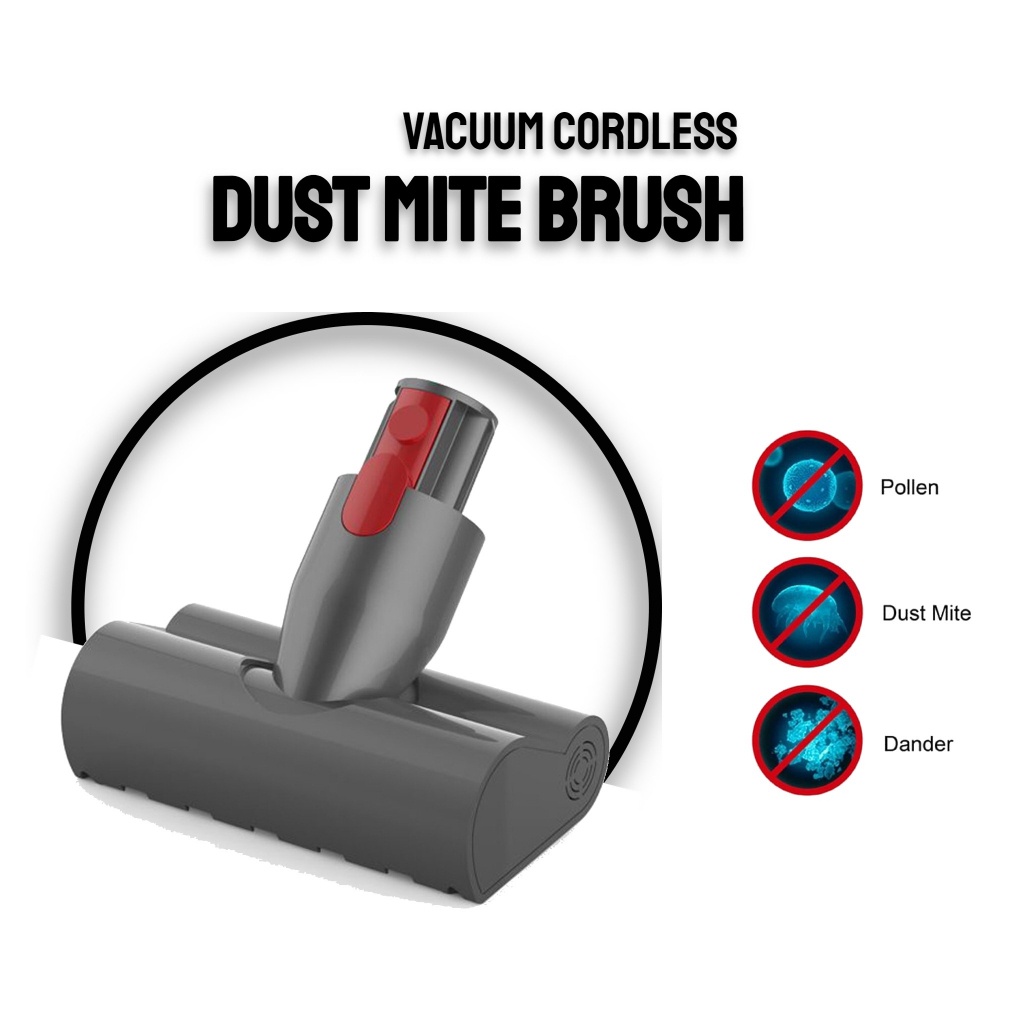 Mini Motorized Brush Dust Mite Head Original Suction for Revolution