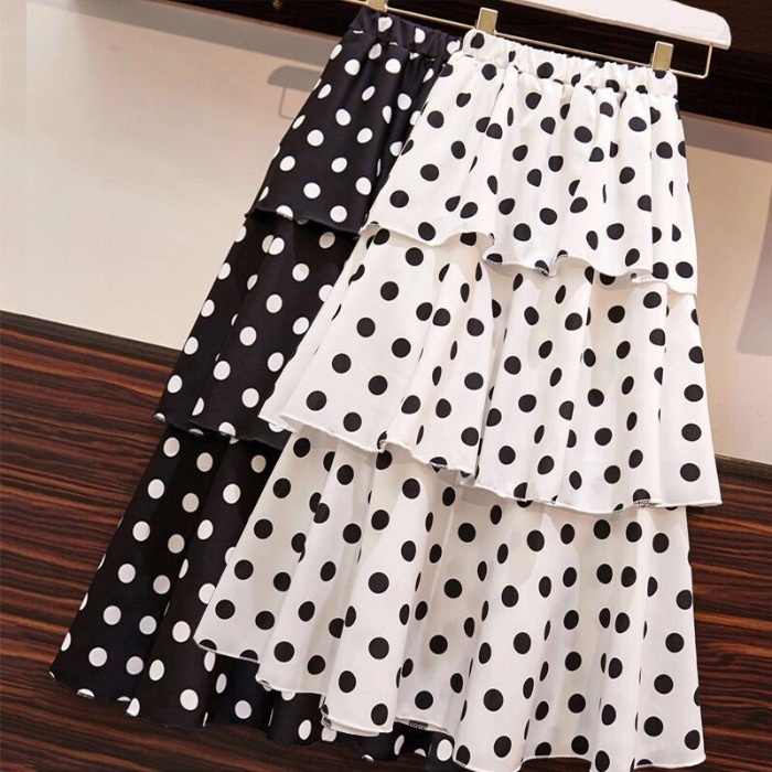 Skirt Polkadots Budak Tema Retro Budak Kids Skirt Polka For Girls ...