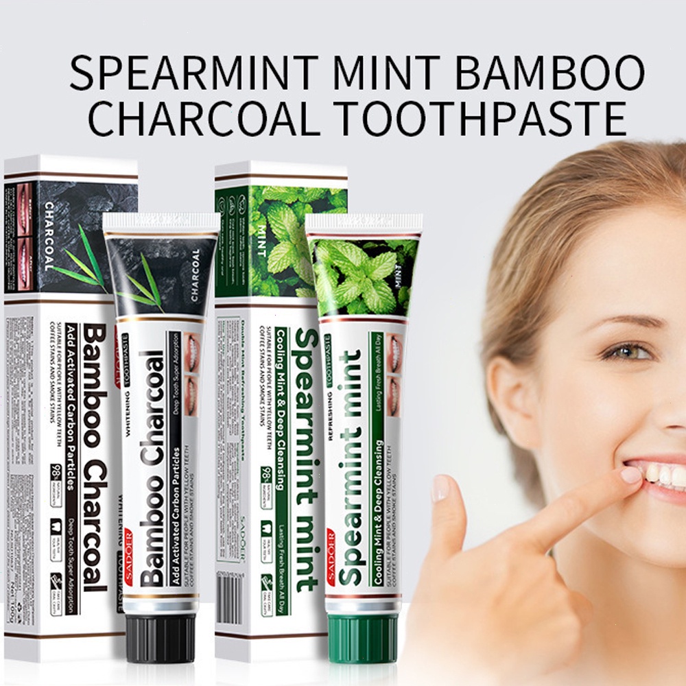ROREC SADOER Refreshing Mint Antibacterial Toothpaste Freshen Mouth ...