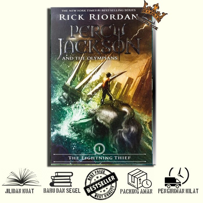 The Lightning Thief (Percy Jackson and the Olympians, Book 1 | Shopee ...