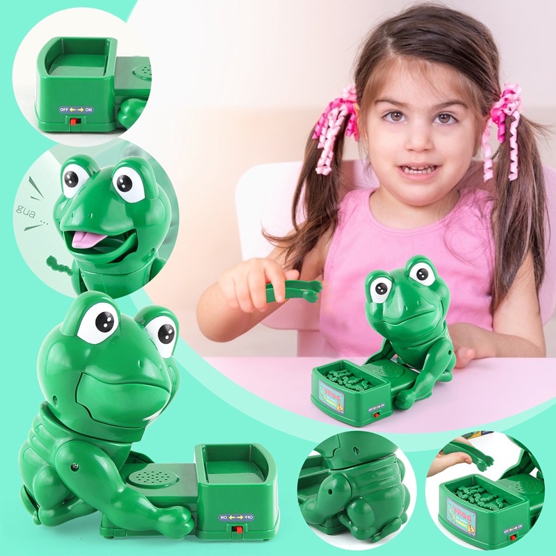 Tricky Toy Sensory Play Simulation Decompress Frog Toys Fake Frog