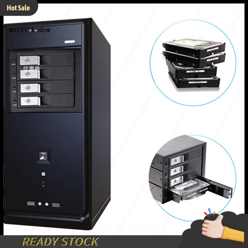 mw Sata Hard Drive Case 3.5inches Hdd Enclosure Industrial Grade 4 Bay