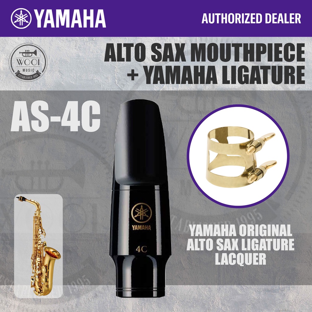 Yamaha AS4C Standard Series Alto Saxophone Mouthpiece AS4C Shopee