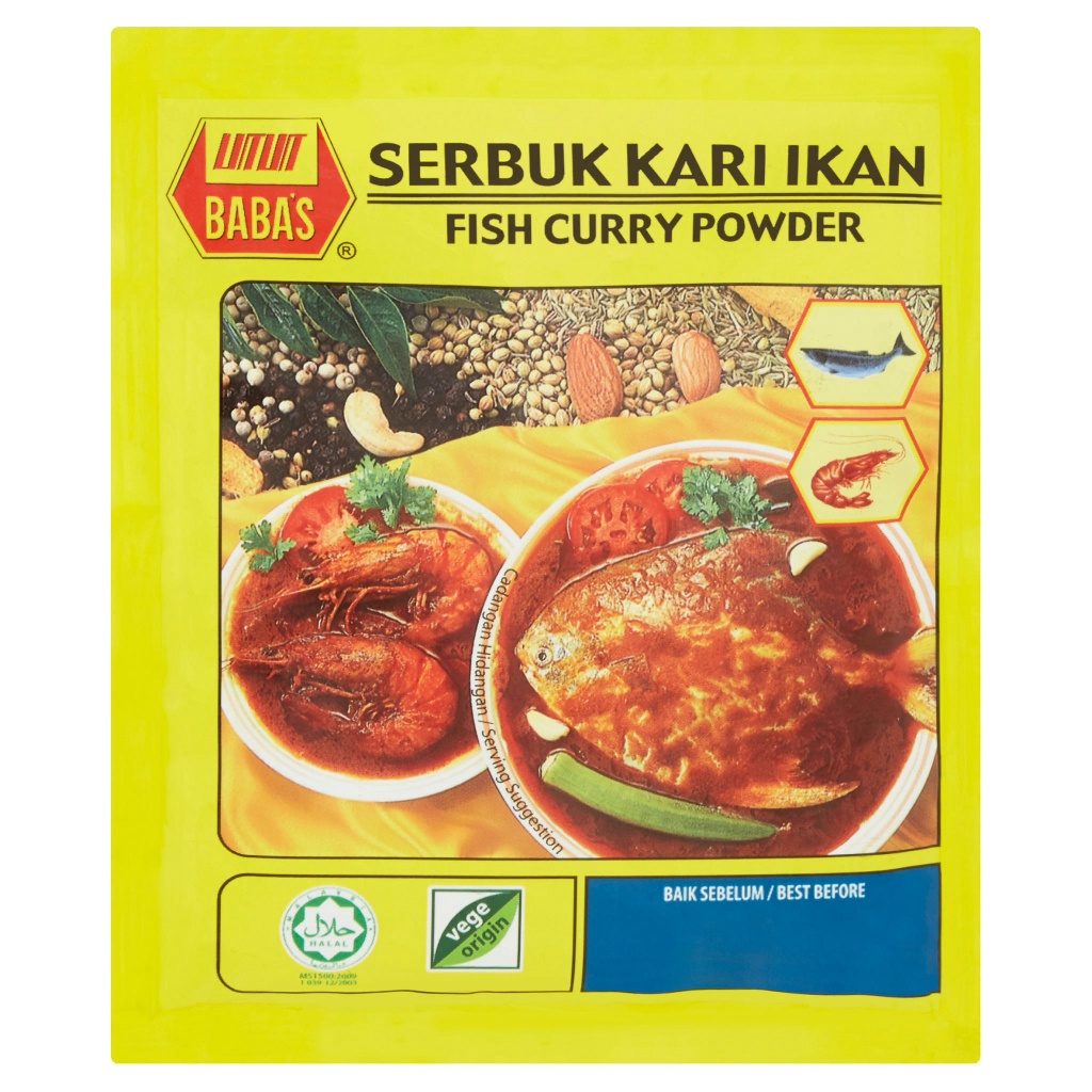 Baba's Fish Curry Powder (25g) | Shopee Malaysia