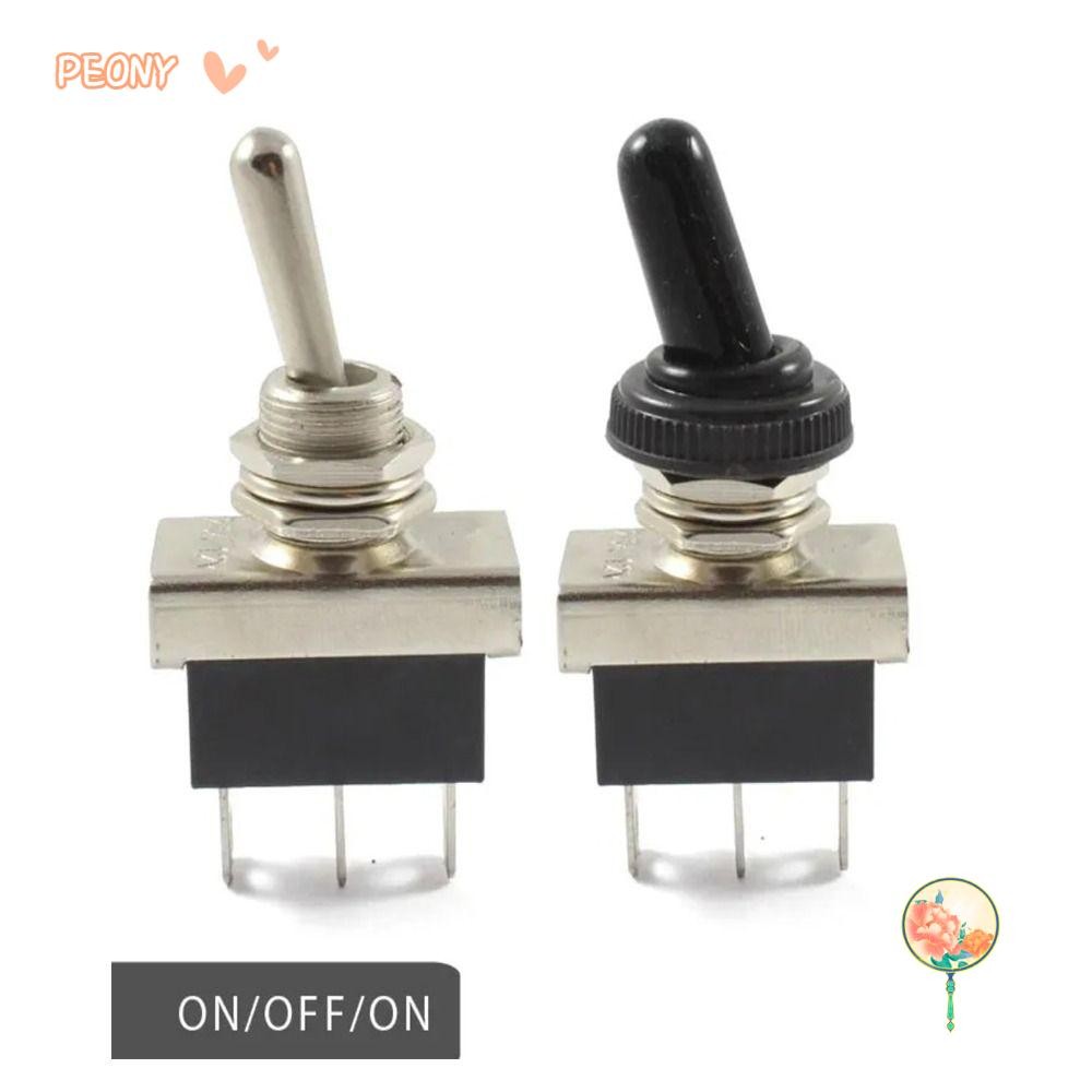 PEONY-HOME Toggle Switch, 3Pin 3 Position ON//ON Rocker Switch, Useful ...
