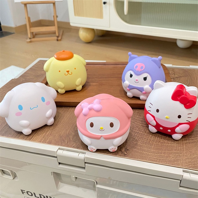 Sanrio Kuromi Squishy Toys My Melody Decompression Doll pompompurin ...