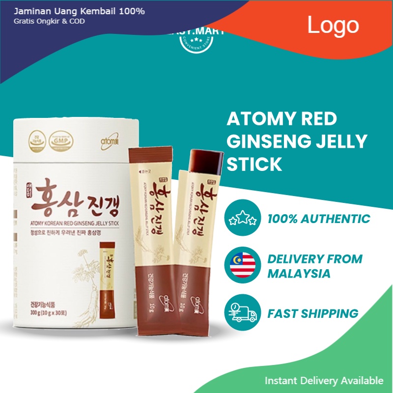 Atomy Korean READY STOCK Atomy Red Ginseng Jelly stick 300g (10g x 30