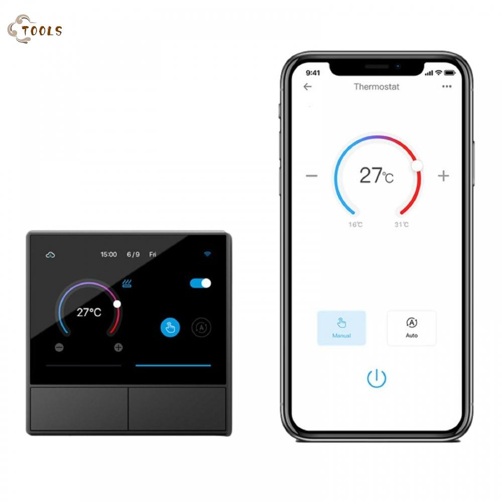 Smart WiFi Switch with Touch Screen Control Integrated HMI Panel ...