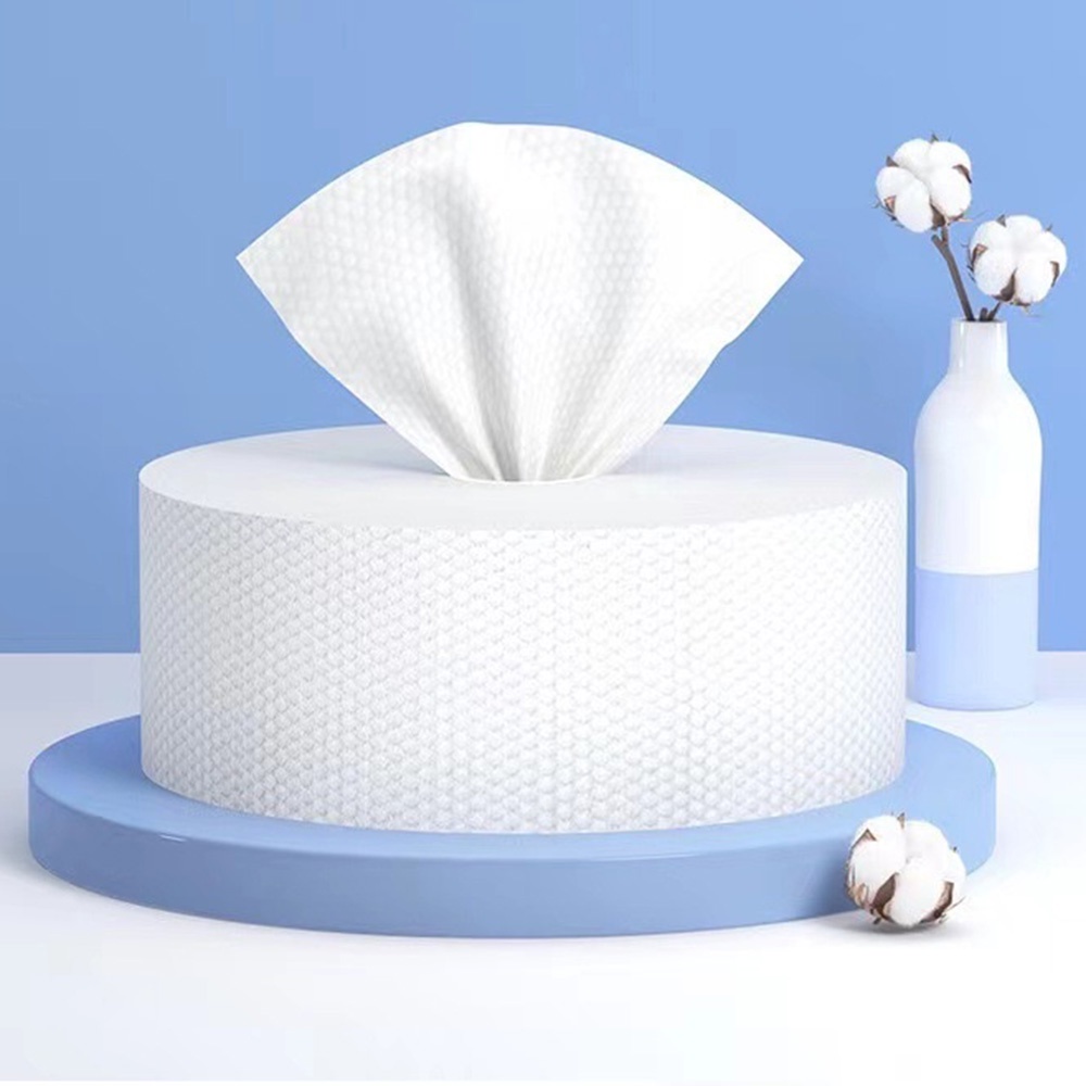 Disposable Face Towels Bathroom Cotton Facial Tissue Makeup Remover Wipes Dry Wet Skincare Roll