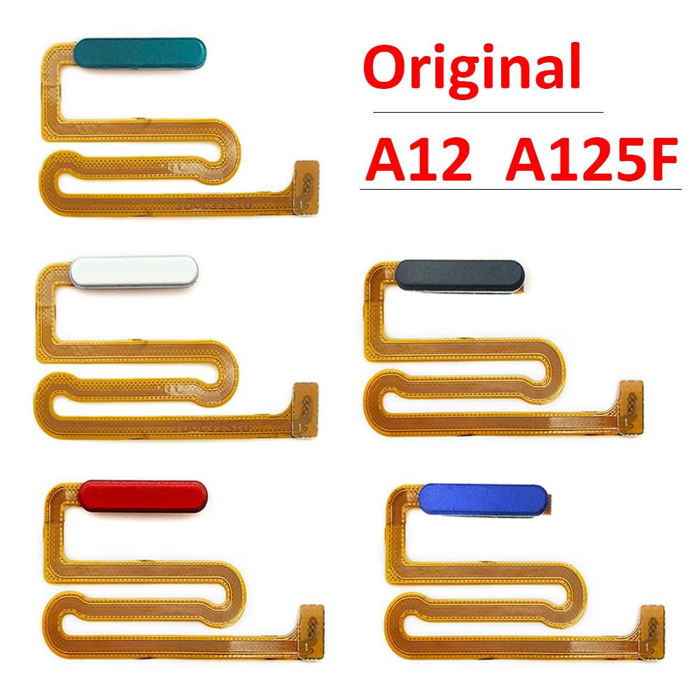 Original New Home Button Return Key For Samsung Galaxy A12 A125 A125F ...