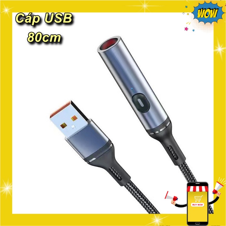 [HCM] - Smart Bait Pipe Charging USB Cable - King Market's | Shopee ...