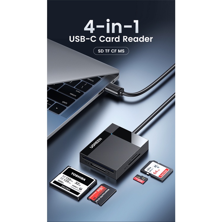 UGREEN SD Card Reader Android USB 3.0 Hub Card Adapter | Shopee Malaysia