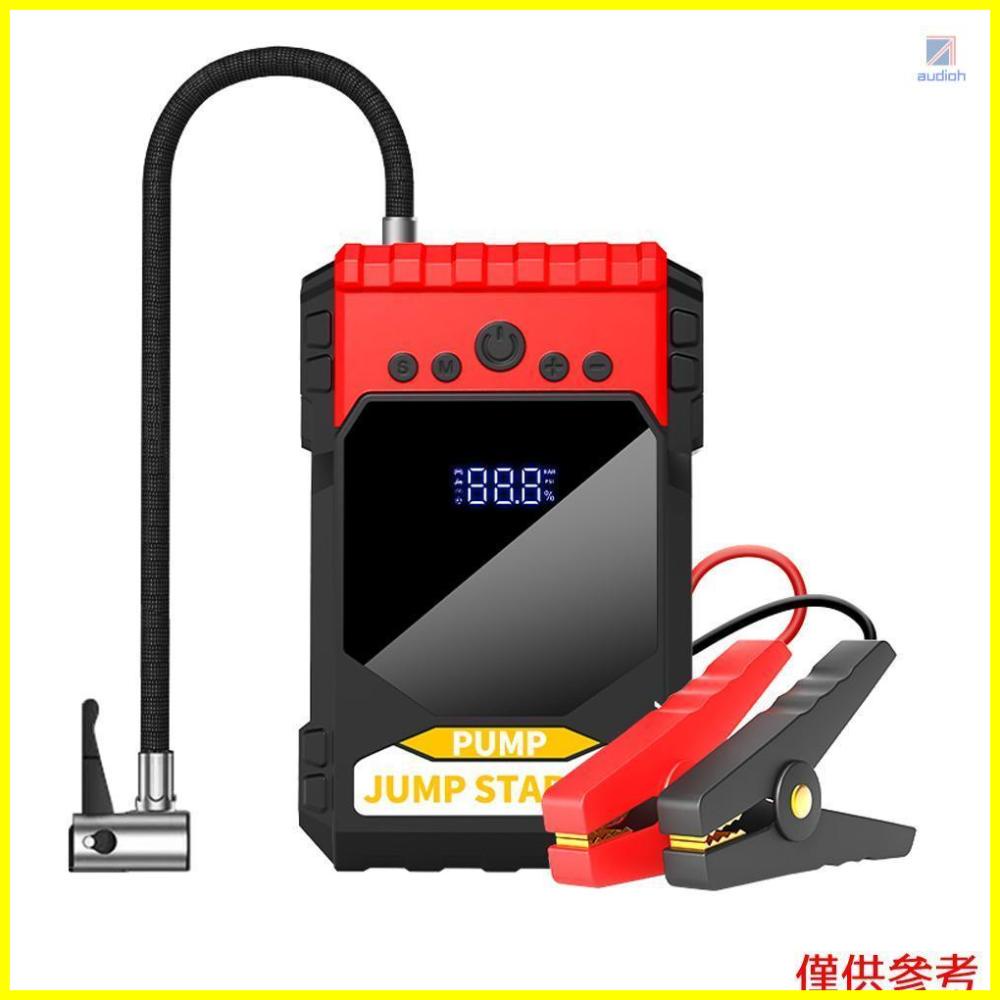 Multifunctional Jump Starter with Air Compressor 1000A Peaks Battery