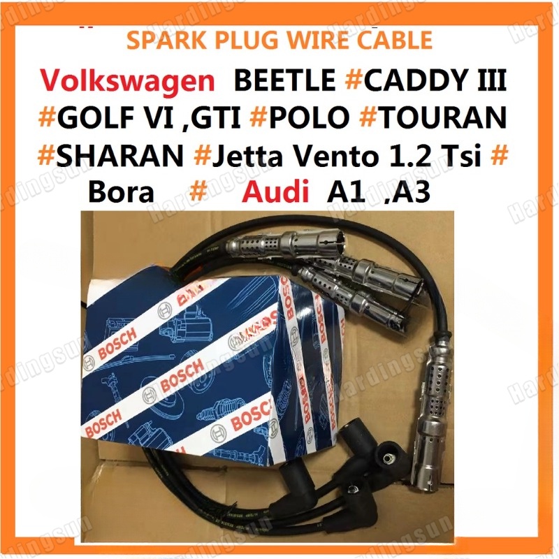 NGK (57021) Set Cavi Candele VWC039 – Qualità E Affidabilità, Codifica Colore
