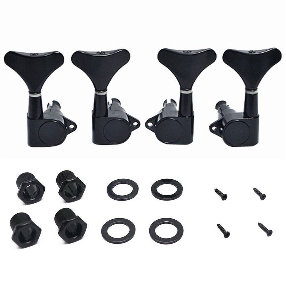 2L + 2R Electric Bass Machine Heads for Precision Bass and Jazz Bass