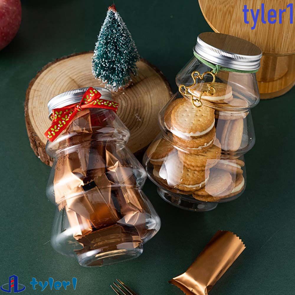 TYLER1 Christmas Tree Sweet Jar Candy Cookie Snack Packing Christmas