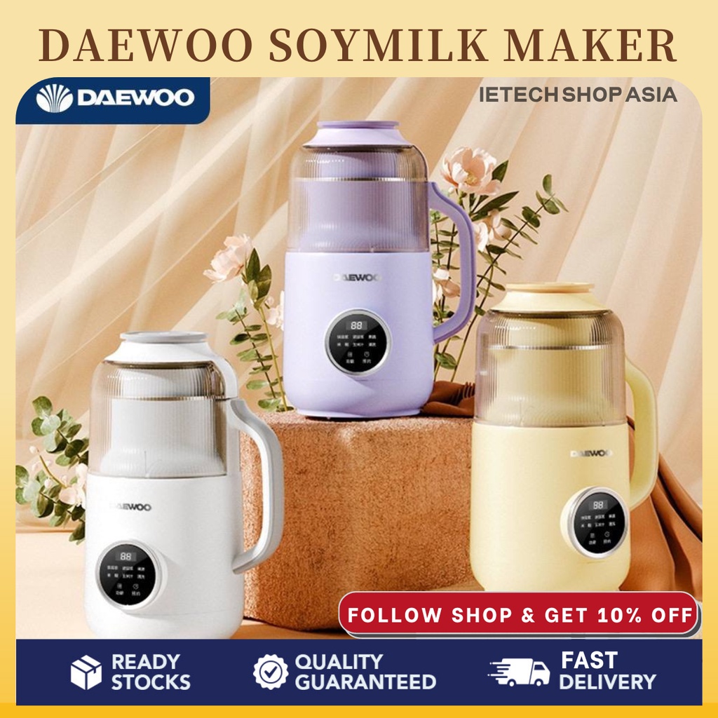 Daewoo Soymilk Machine Soya Milk Maker Food Processor Soymilk Maker