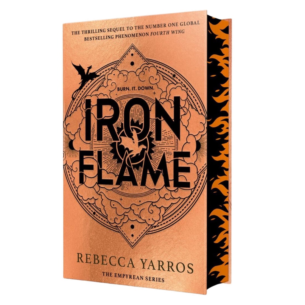 Iron Flame (UK Limited Special Edition - Flame Edge) By Rebecca Yarros ...