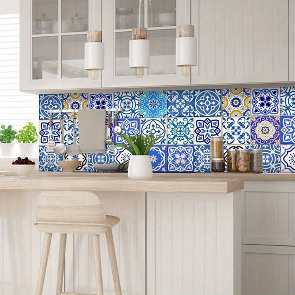 1 Roll 20x100cm stickers Back splash stickers mixed for walls Kitchen ...