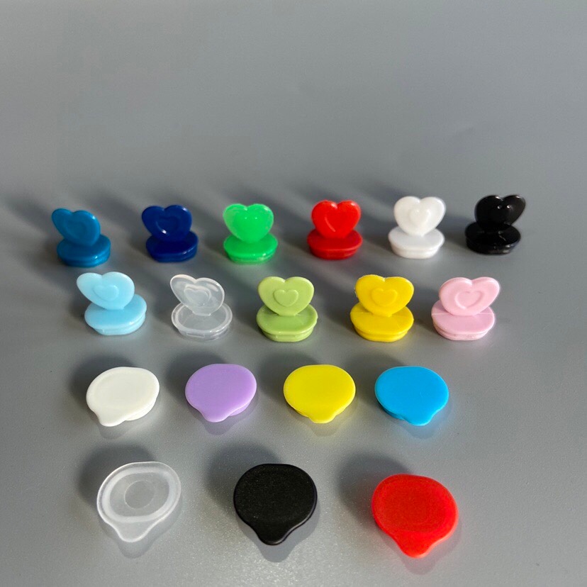 Stoppers, heart stoppers, various colors (50 pieces) | Shopee Malaysia