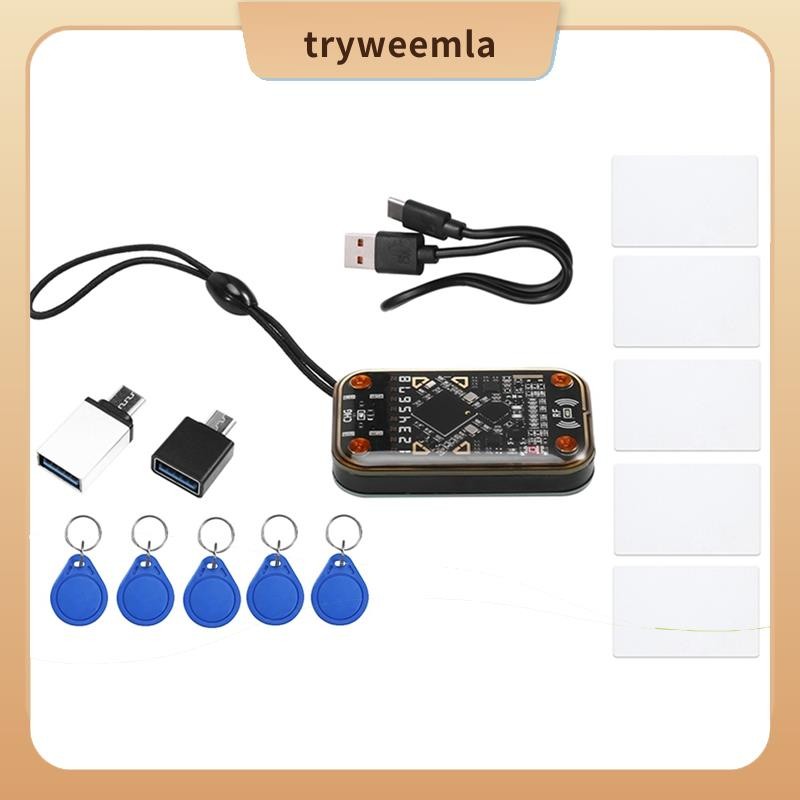 RFID SmartChip Reader+5XCUID Card&Keychain Smartcard Emulator RFID ...