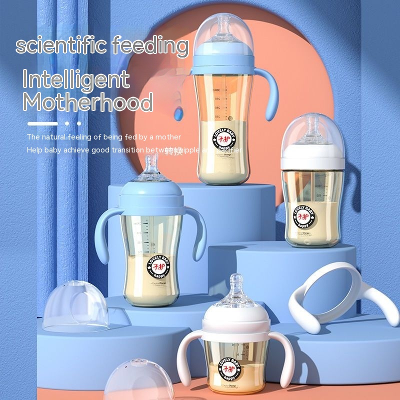 Newborn Shockresistant ppsu Baby Bottle HighEnd Baby Products Anti